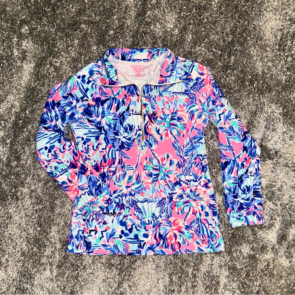 Lilly Pulitzer Multicolor Floral Rashguard